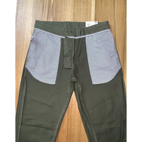 Goodfellow & Co Mens Green Athletic Chino Pants Stretch Slim Tapered Leg 29X30 - Picture 13 of 14